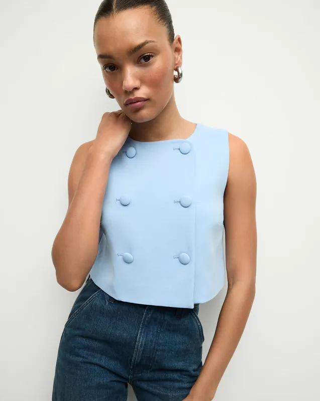 Drexley Cropped Vest sold by Ulla Johnson