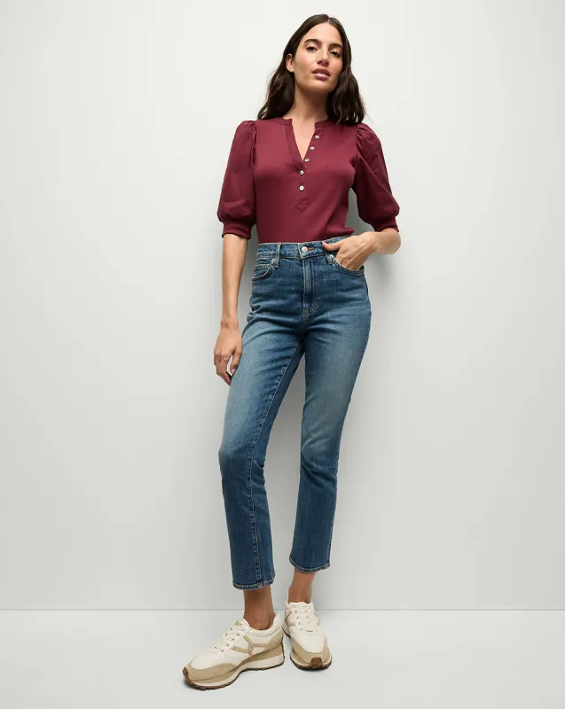 Ryleigh Slim Straight-Leg Jean sold by Ulla Johnson
