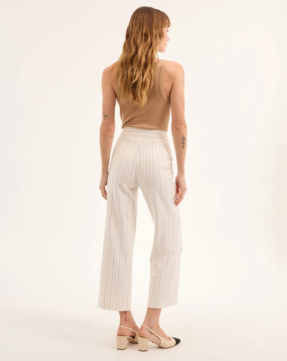 Brixton Pinstriped Pant sold by Ulla Johnson product image thumbnail 5