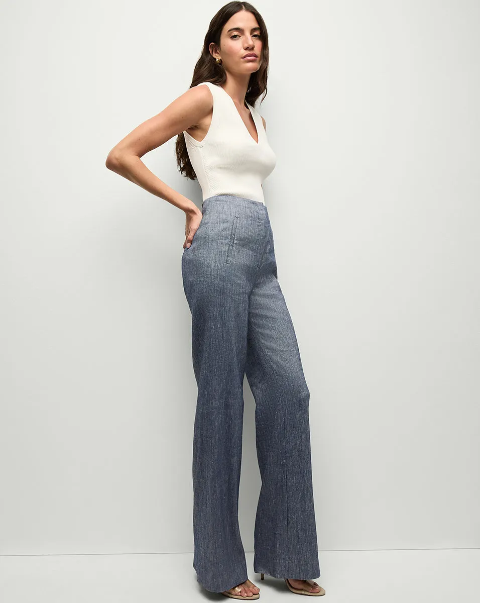 Jude Linen Wide-Leg Pant sold by Ulla Johnson product image thumbnail 2