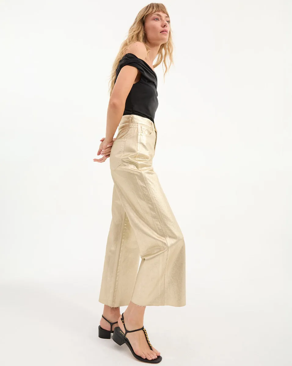 Taylor Cropped Wide-Leg Jean sold by Ulla Johnson product image thumbnail 3