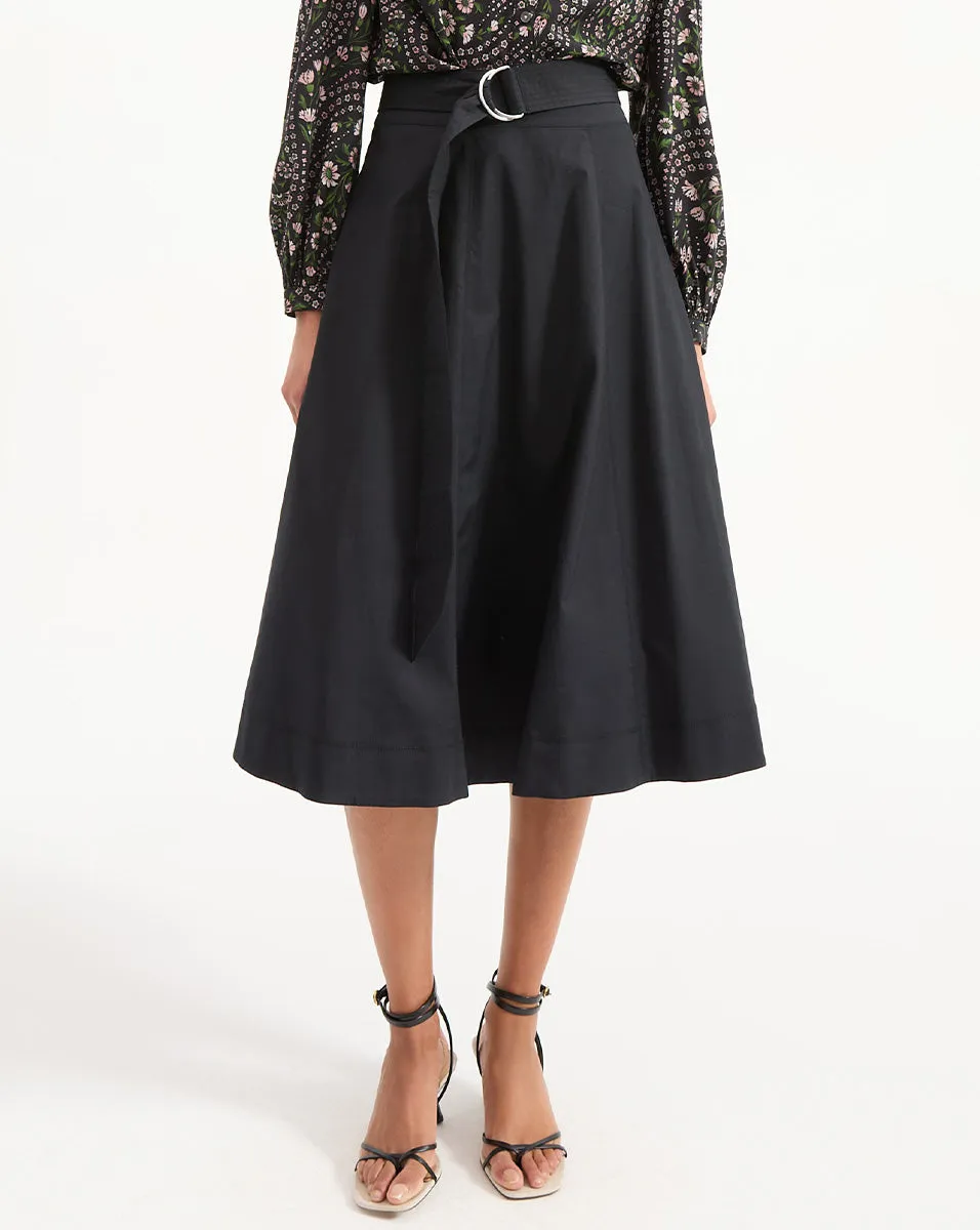 Facia A-Line Midi Skirt sold by Ulla Johnson product image thumbnail 2