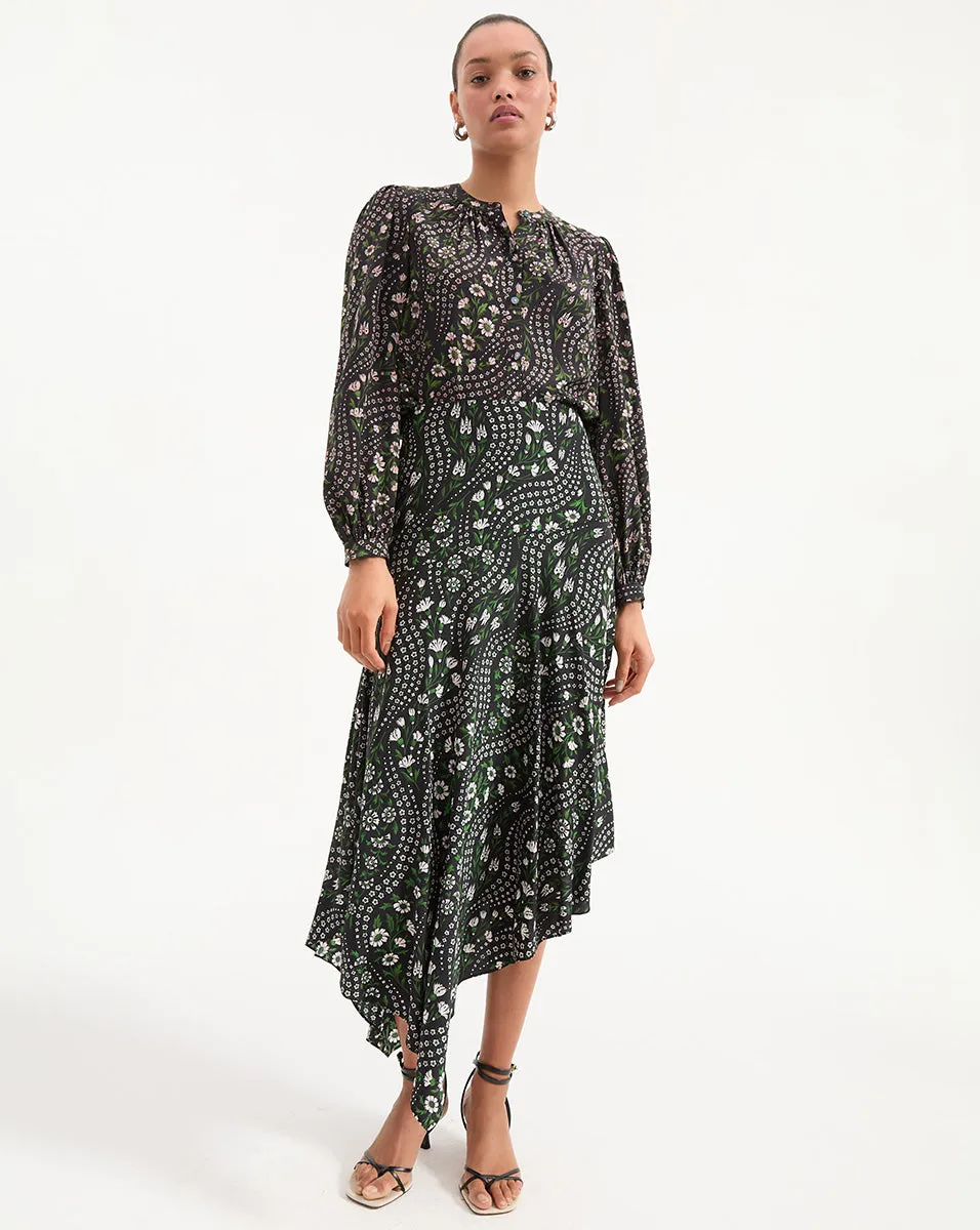 Rosemary Silk Skirt sold by Ulla Johnson