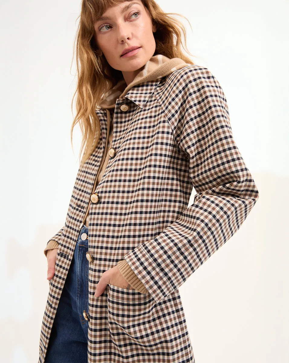 Quinton Plaid Coat sold by Ulla Johnson product image thumbnail 2