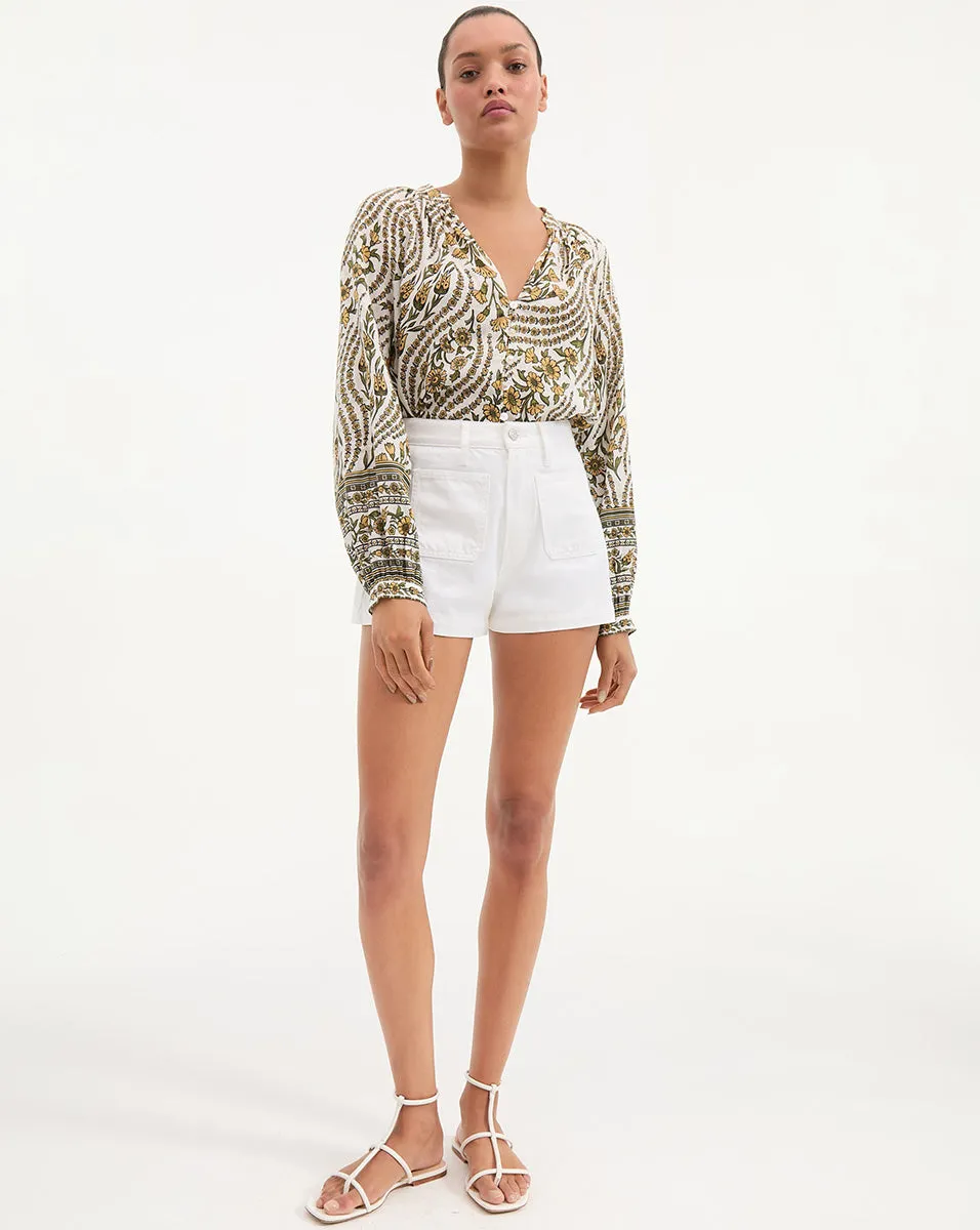 Ailani Linen Blouse sold by Ulla Johnson product image thumbnail 2