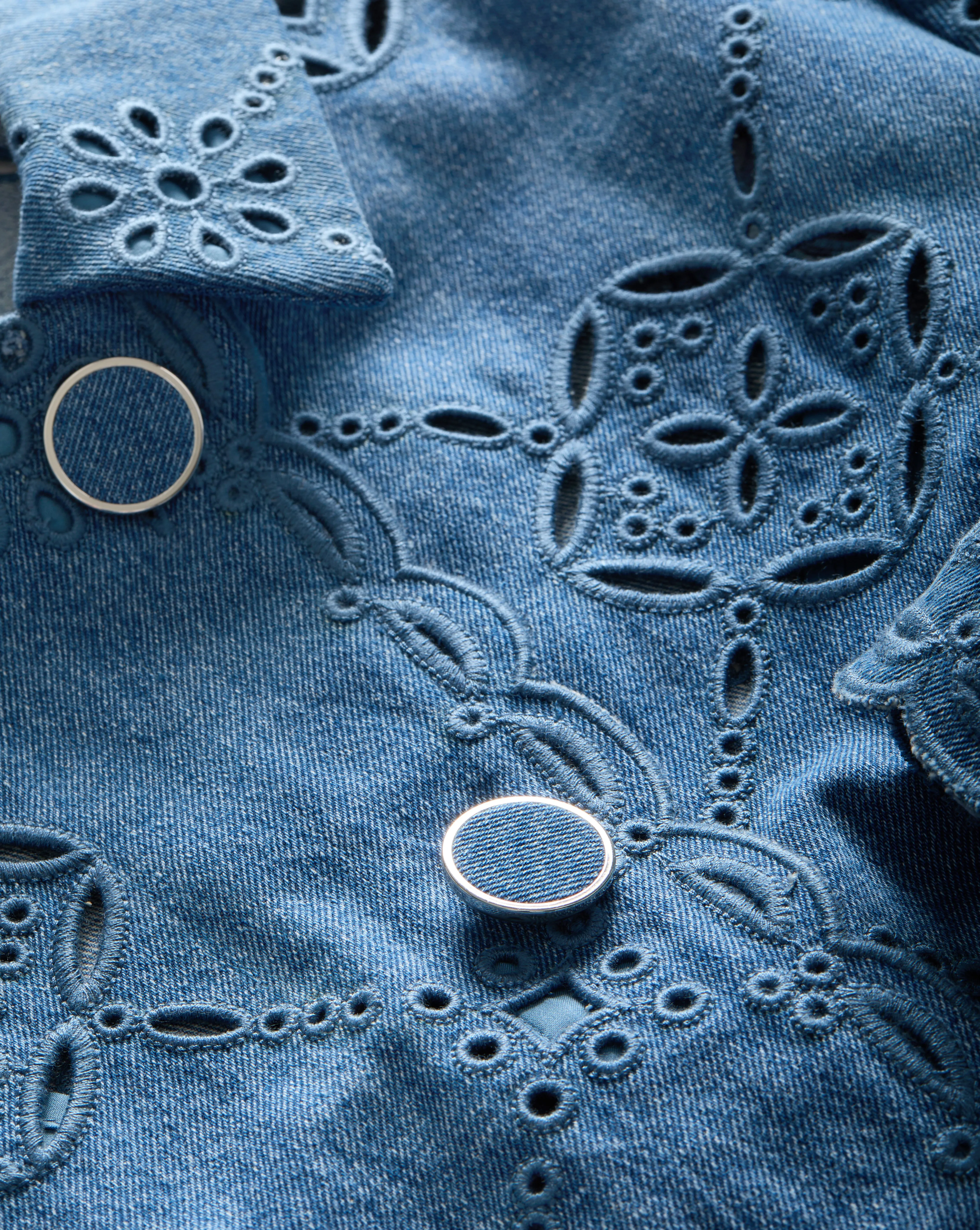 Erilyn Eyelet Shirtdress sold by Ulla Johnson product image thumbnail 3