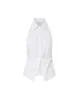 Regina Sleeveless Button-Down Shirt sold by Ulla Johnson
