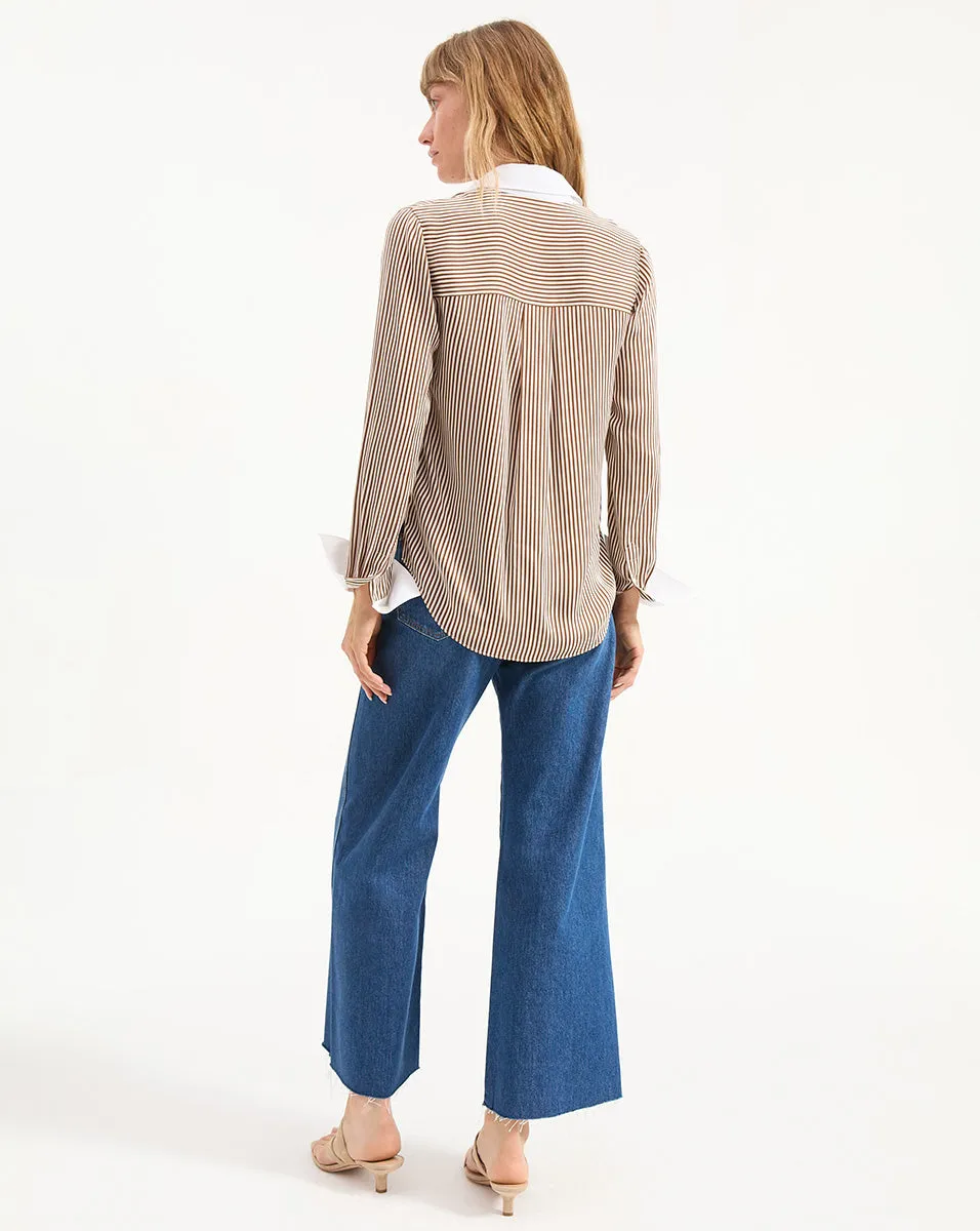Amelia Silk Shirt sold by Ulla Johnson product image thumbnail 5