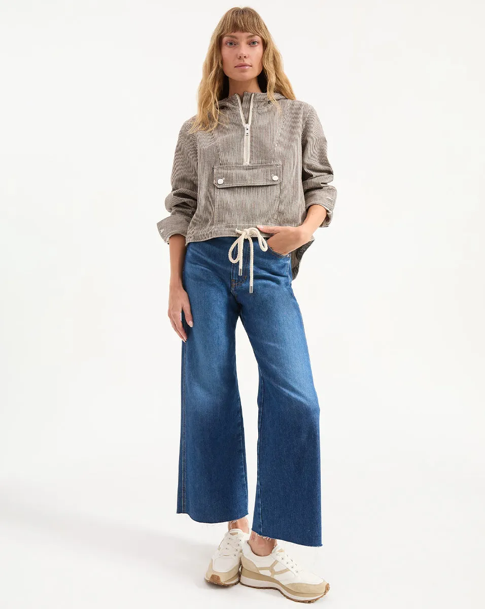 Kaeli Striped Pullover Jacket sold by Ulla Johnson product image thumbnail 2