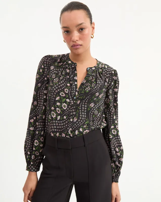 Ashlynn Silk Blouse sold by Ulla Johnson