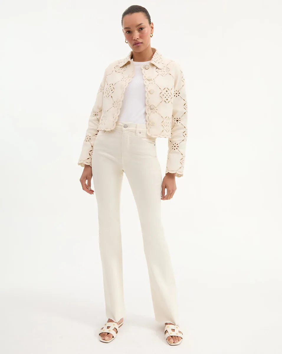 Adelaide Eyelet Jacket sold by Ulla Johnson product image thumbnail 2