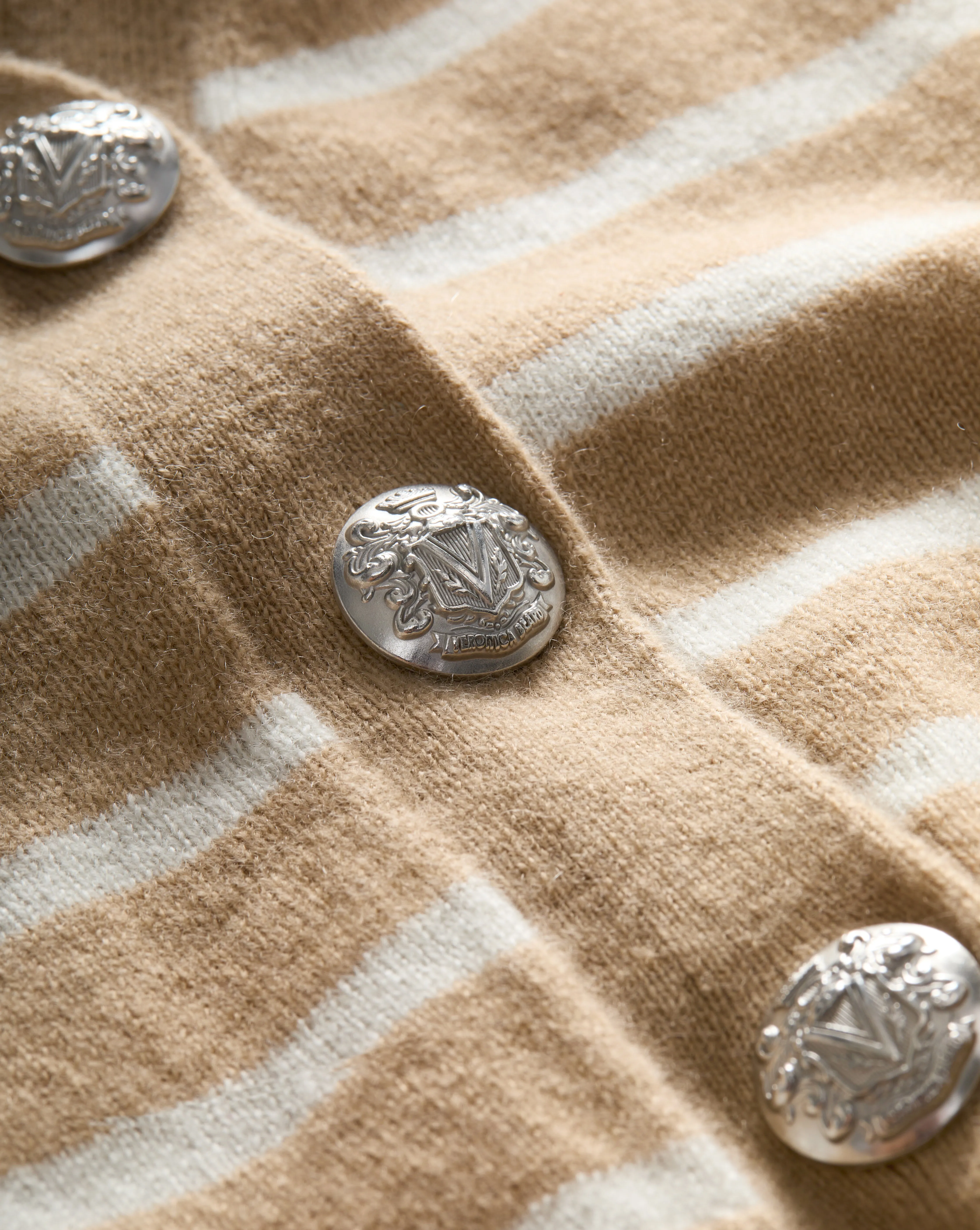 Solene Striped Cashmere Cardigan sold by Ulla Johnson product image thumbnail 3