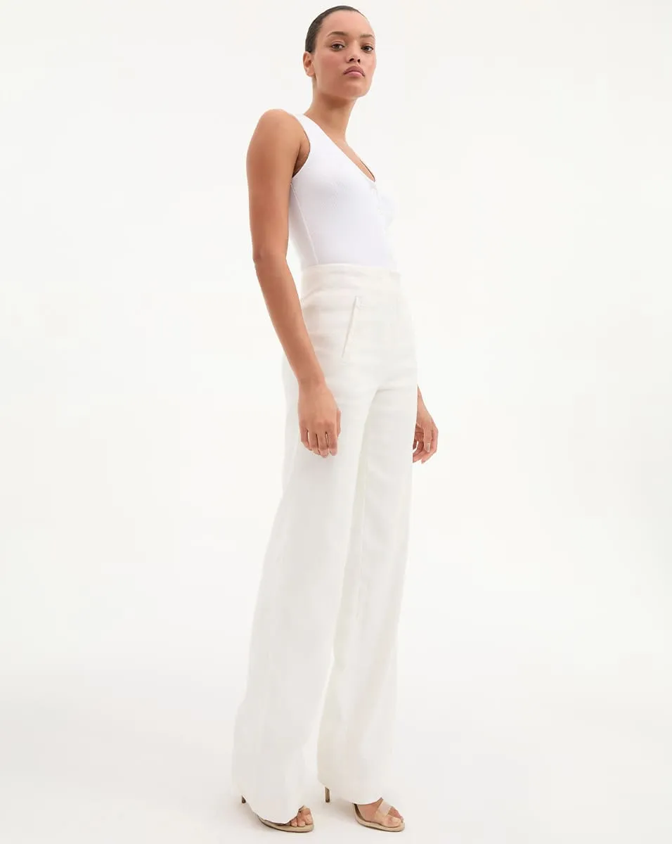 Jude Linen Wide-Leg Pant sold by Ulla Johnson product image thumbnail 3