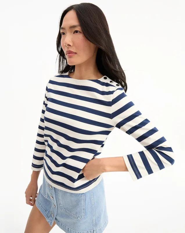 Hovey Striped Top sold by Ulla Johnson