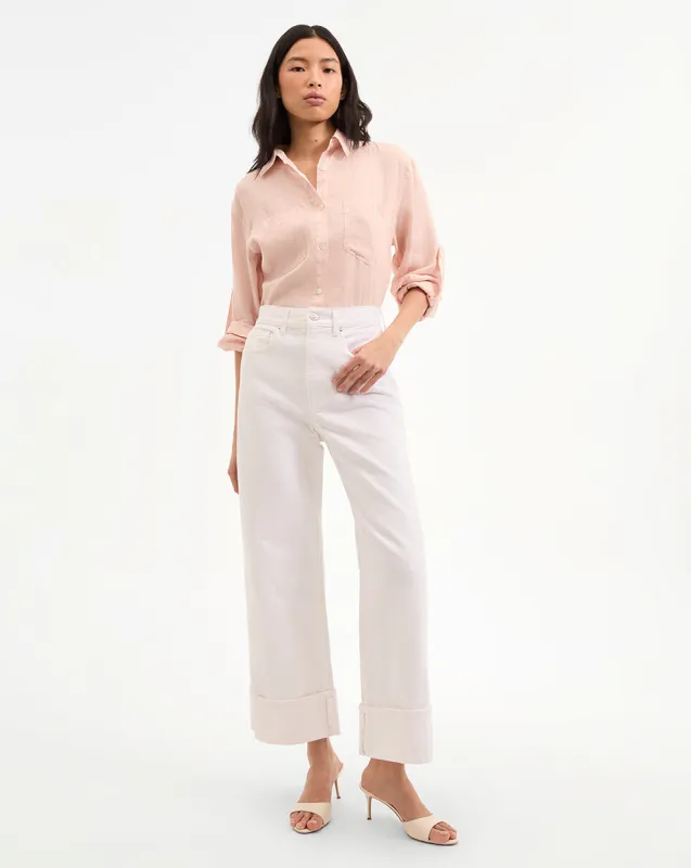 Taylor Cuffed Cropped Wide-Leg Jean sold by Ulla Johnson