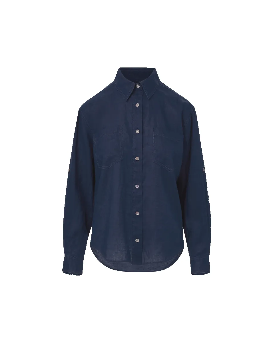 Gil Linen Shirt sold by Ulla Johnson product image thumbnail 5