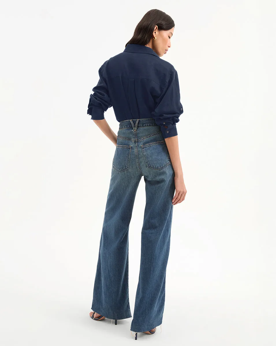 Gil Linen Shirt sold by Ulla Johnson product image thumbnail 4