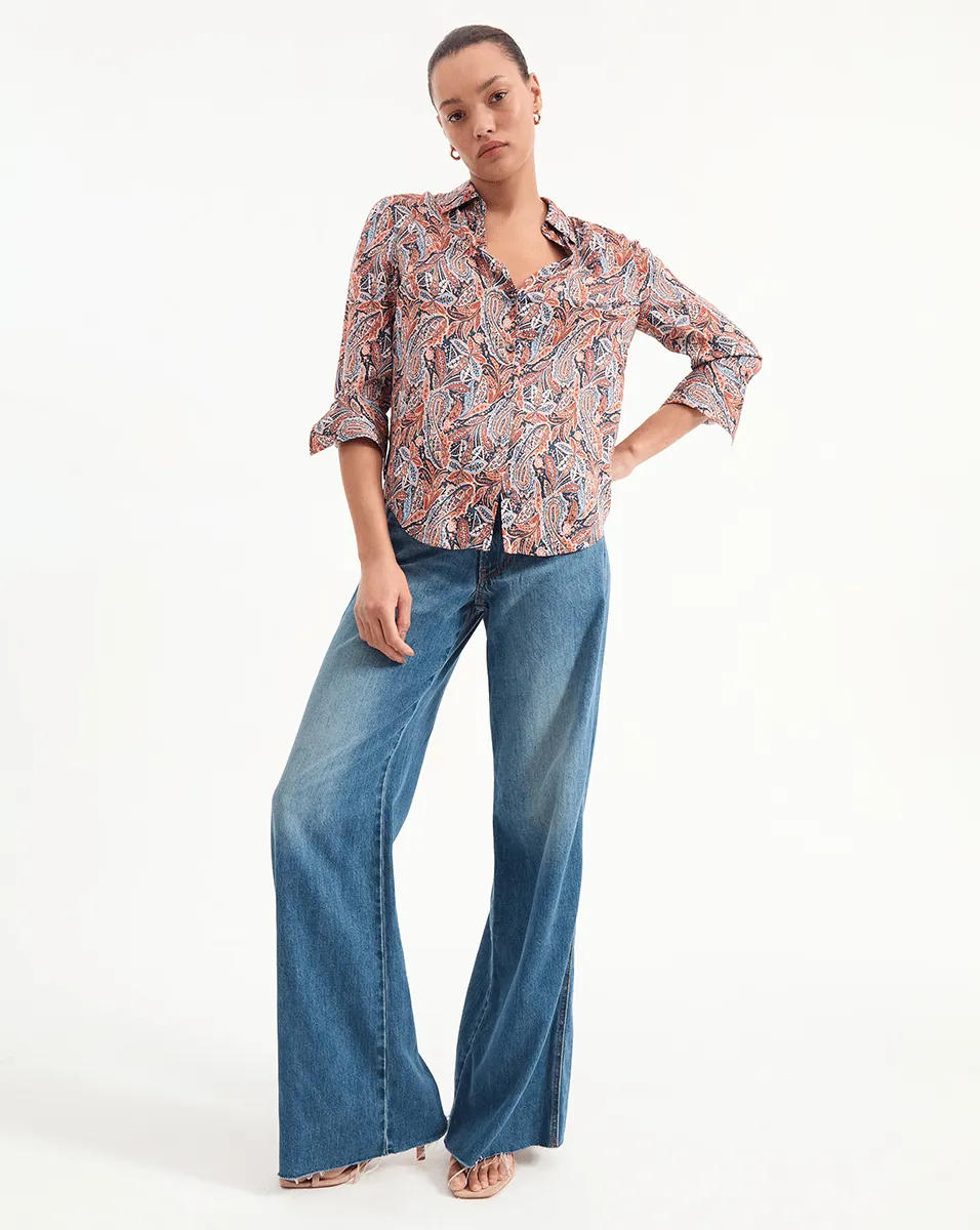 Amelia Silk Shirt sold by Ulla Johnson product image thumbnail 2