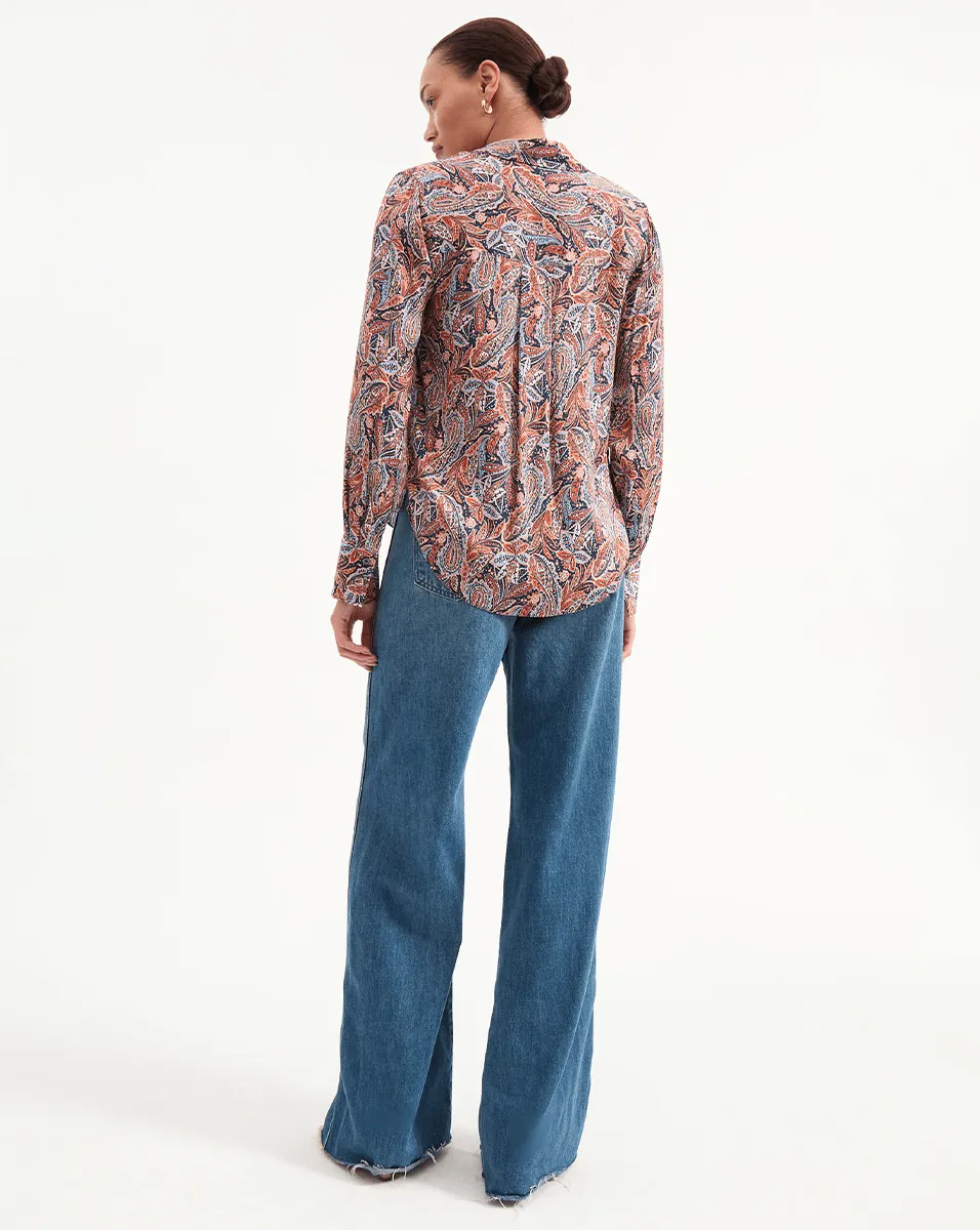 Amelia Silk Shirt sold by Ulla Johnson product image thumbnail 4