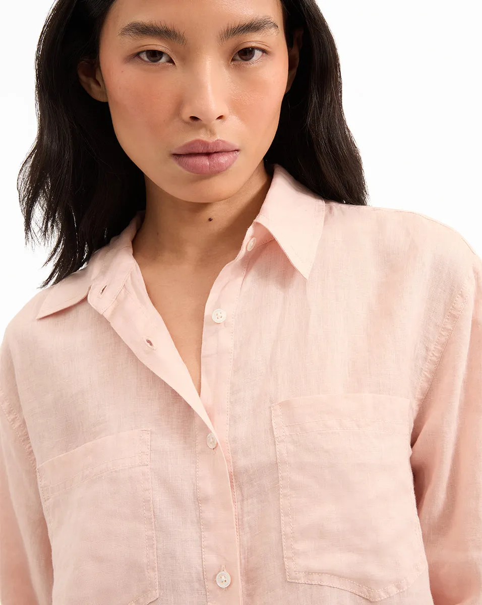Gil Linen Shirt sold by Ulla Johnson product image thumbnail 3