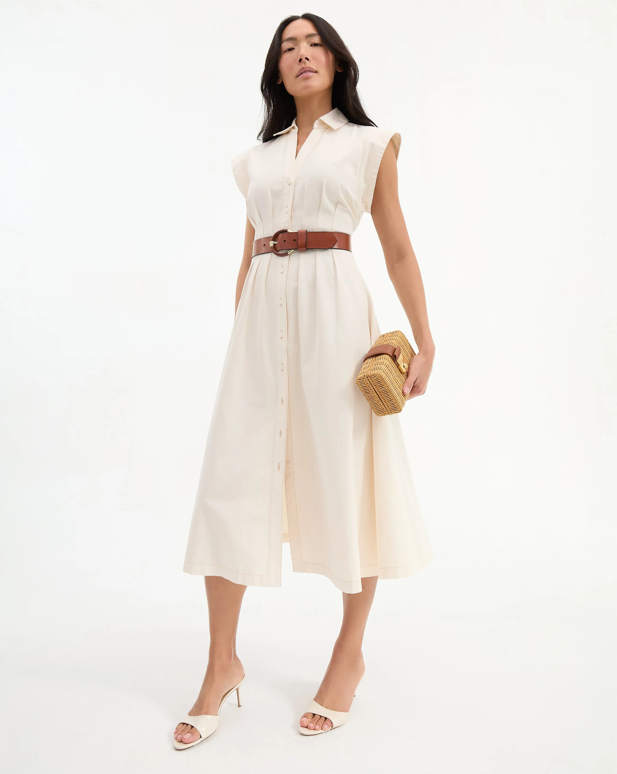 Ruben Cotton Midi Dress sold by Ulla Johnson product image thumbnail 3