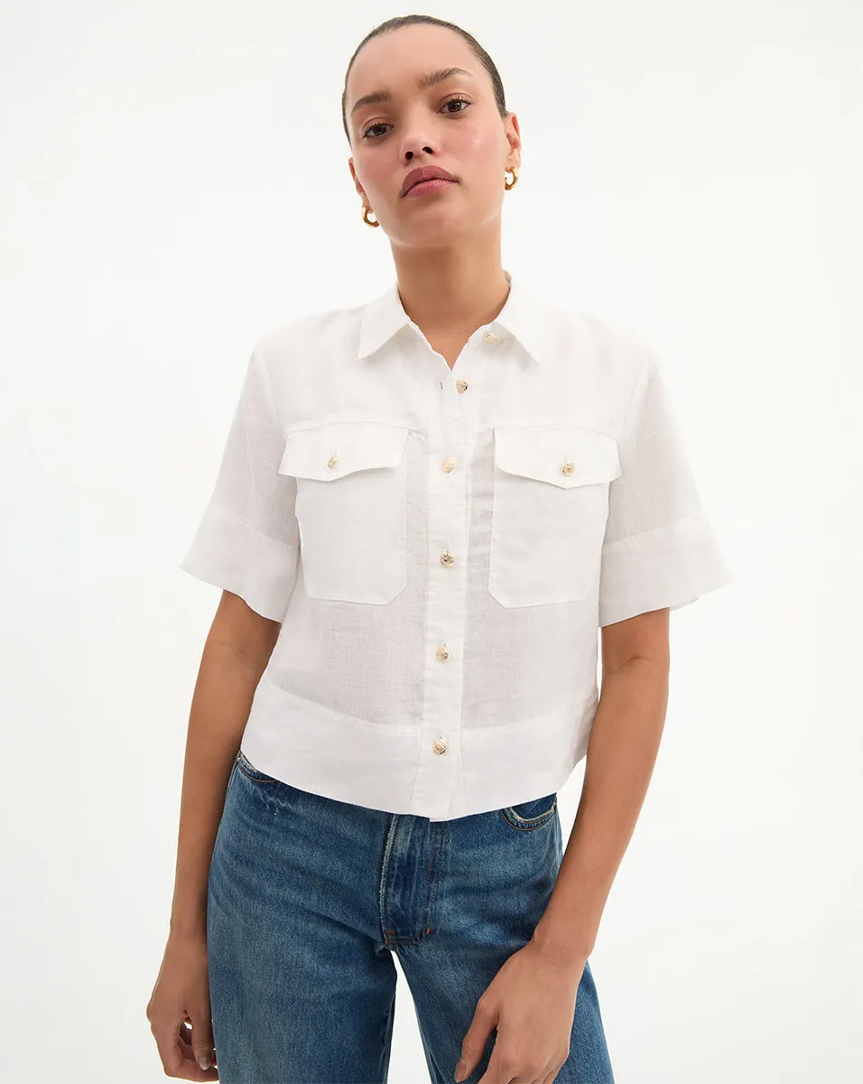 Spruce Linen Top sold by Ulla Johnson