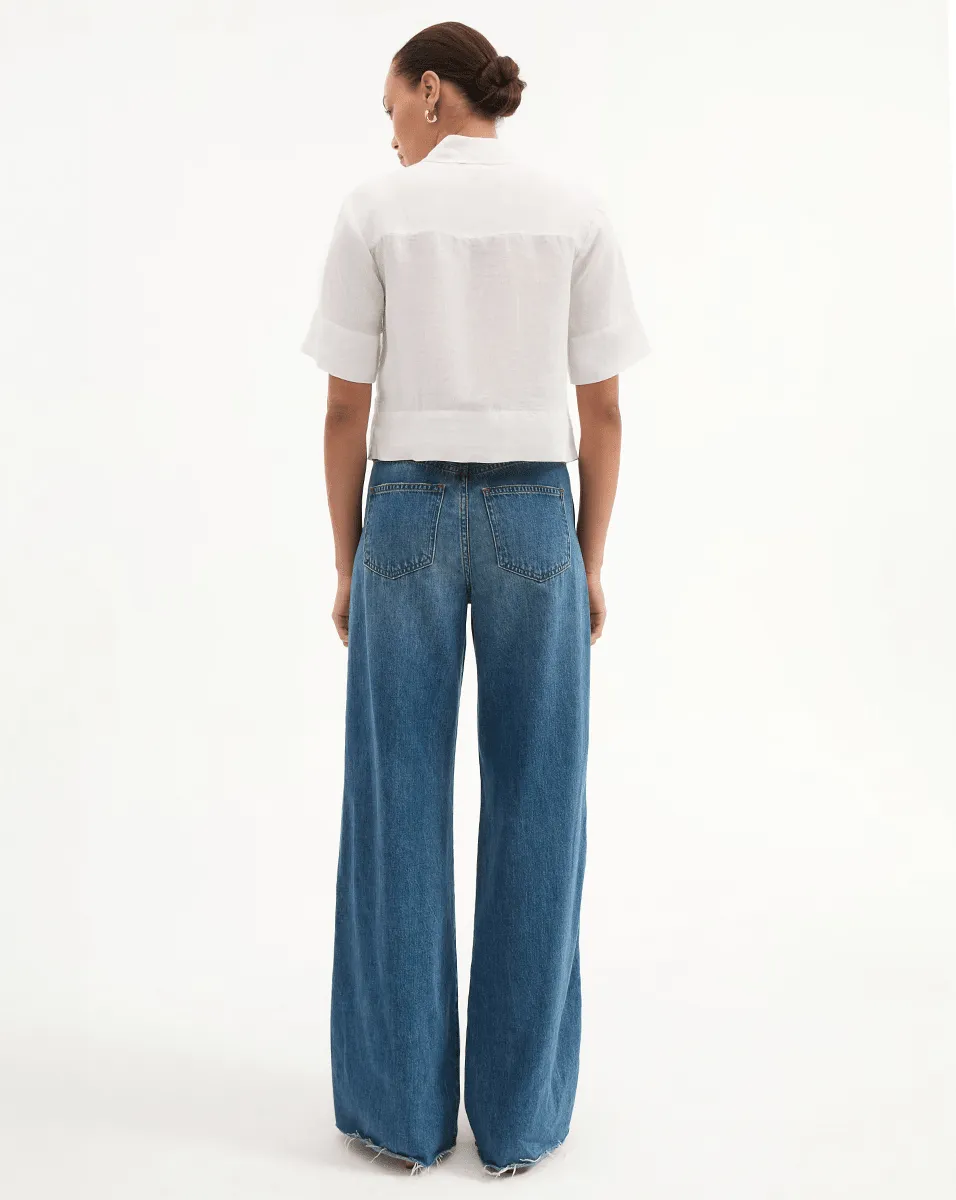 Spruce Linen Top sold by Ulla Johnson product image thumbnail 4