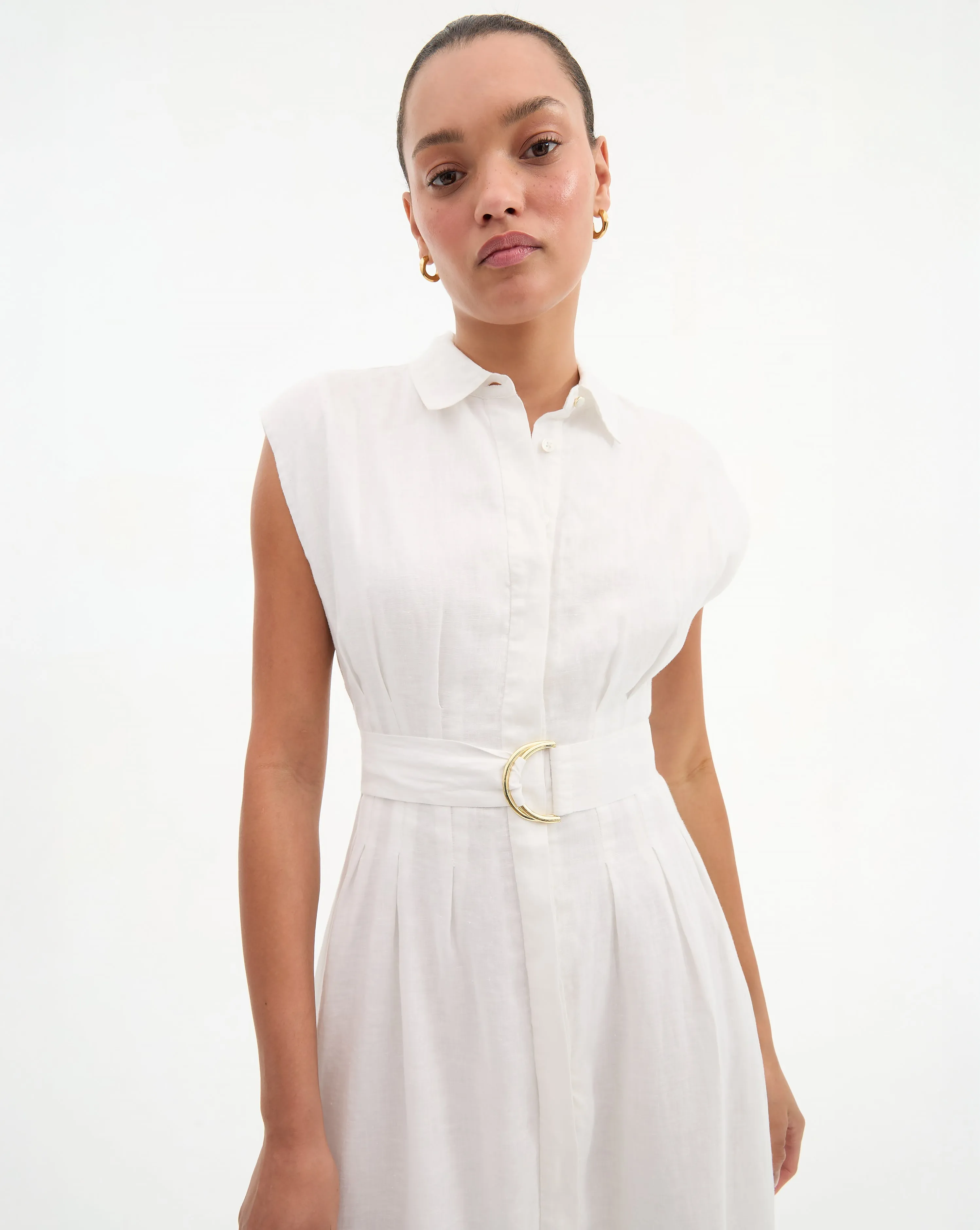 Loreta Belted Linen Dress sold by Ulla Johnson product image thumbnail 2