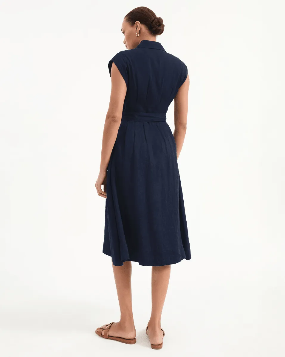 Loreta Belted Linen Dress sold by Ulla Johnson product image thumbnail 5