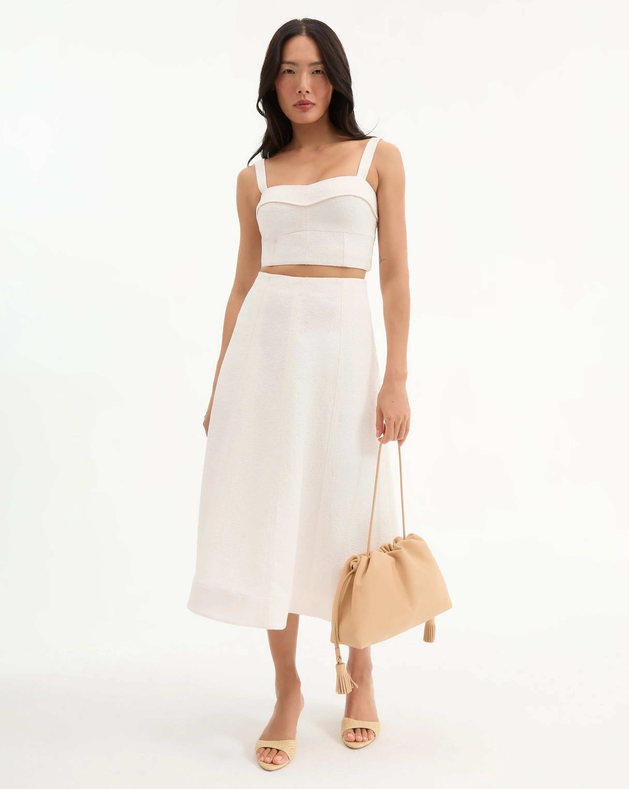 Fellini Jacquard Skirt sold by Ulla Johnson