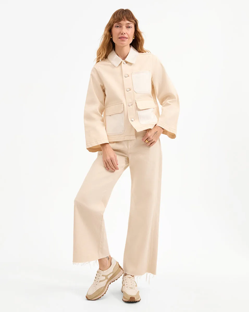 Dahl Cropped Chore Jacket sold by Ulla Johnson product image thumbnail 2