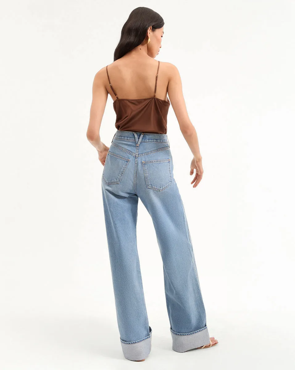 Taylor Cuffed Wide-Leg Jean sold by Ulla Johnson product image thumbnail 5