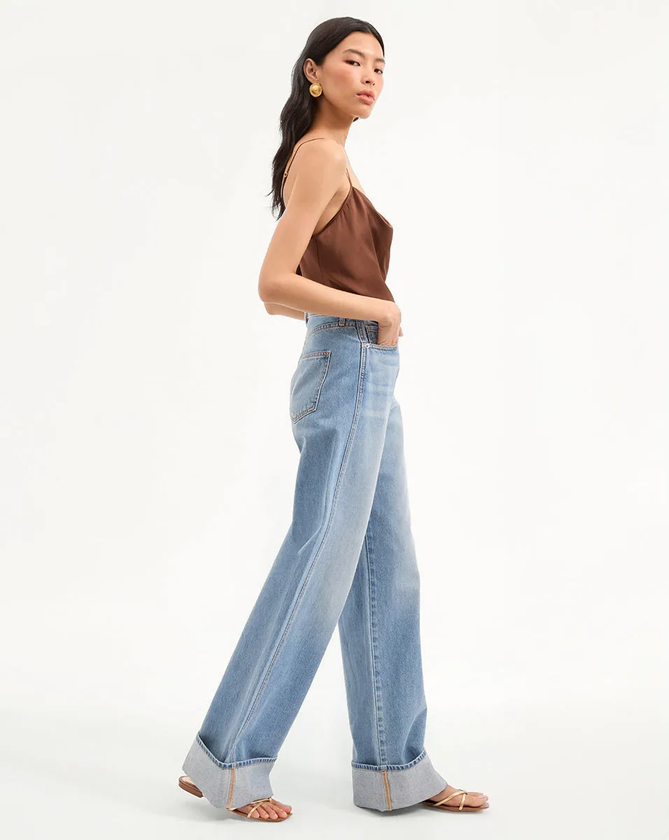 Taylor Cuffed Wide-Leg Jean sold by Ulla Johnson product image thumbnail 3