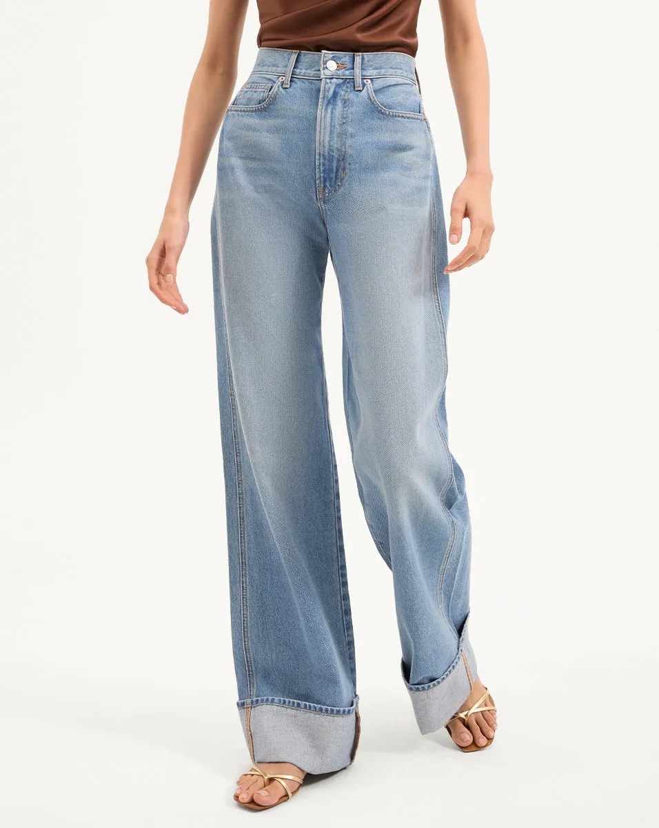 Taylor Cuffed Wide-Leg Jean sold by Ulla Johnson product image thumbnail 2