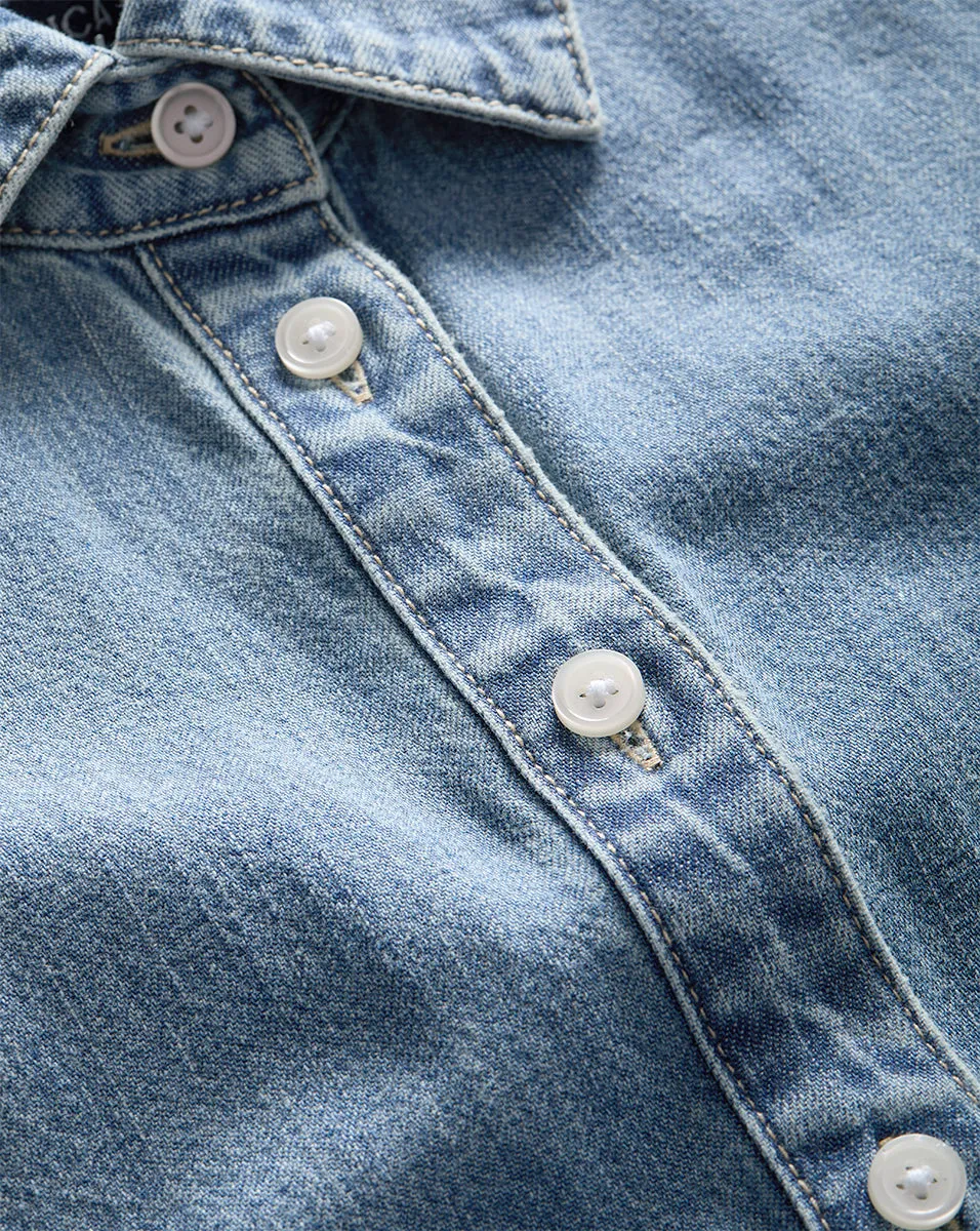 Fuller Denim Midi Dress sold by Ulla Johnson product image thumbnail 4