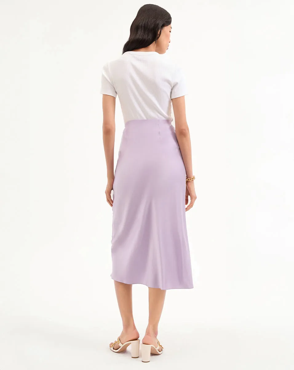 Clover Stretch-Silk Slip Skirt sold by Ulla Johnson product image thumbnail 5