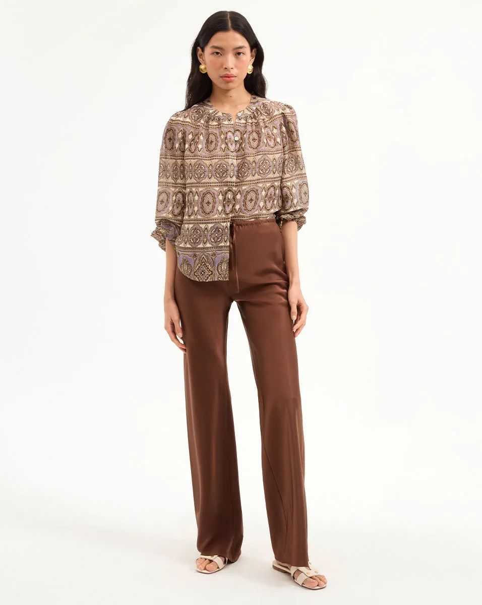 Ashlynn Silk-Linen Blouse sold by Ulla Johnson product image thumbnail 2