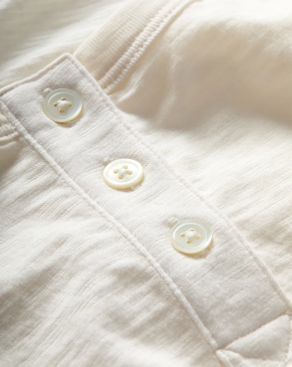 Harrison Cotton Henley Tank Top sold by Ulla Johnson product image thumbnail 3