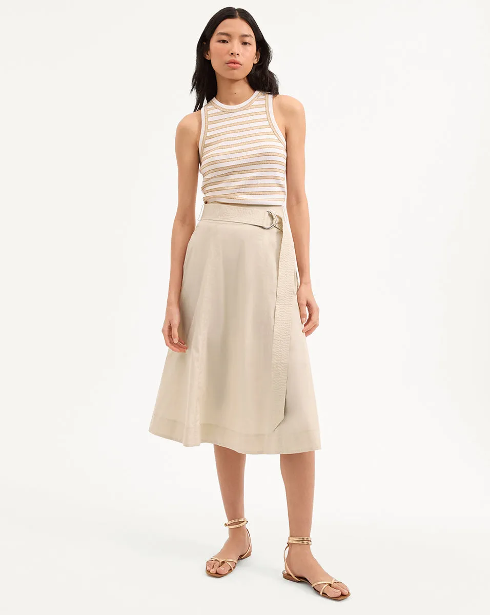 Facia A-Line Midi Skirt sold by Ulla Johnson