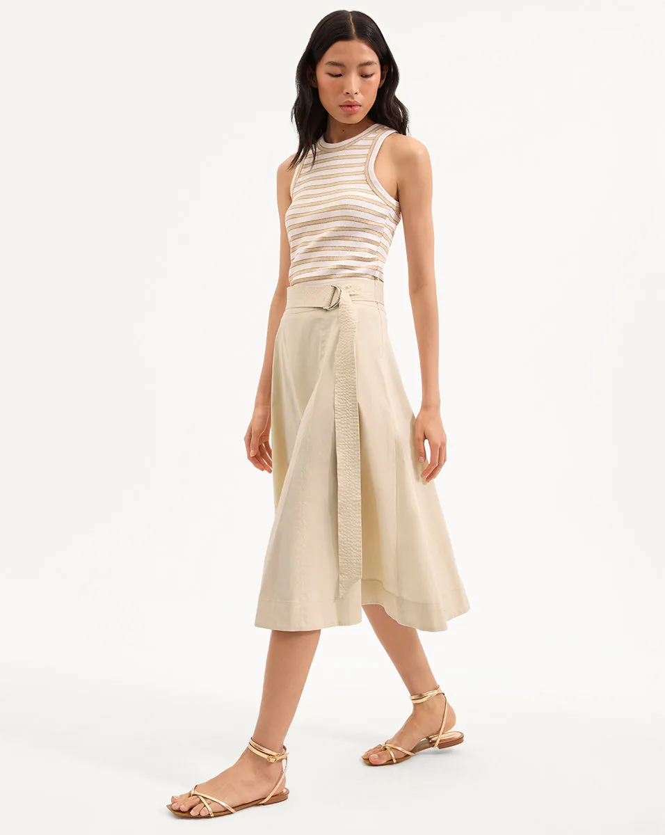 Facia A-Line Midi Skirt sold by Ulla Johnson product image thumbnail 3