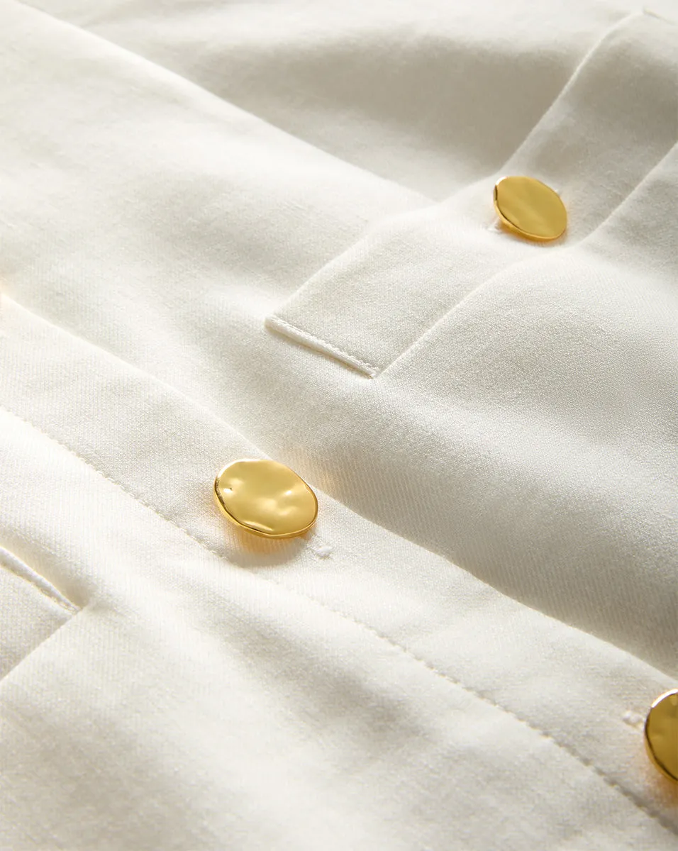 Roxanne Stretch-Linen Mini Dress sold by Ulla Johnson product image thumbnail 5