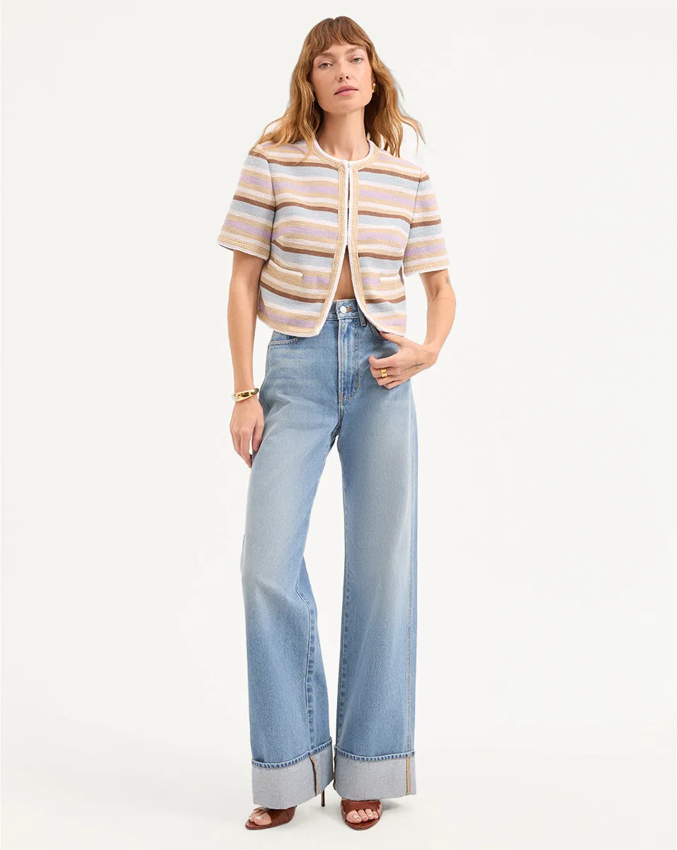 Wyatt Short-Sleeve Jacket sold by Ulla Johnson product image thumbnail 2