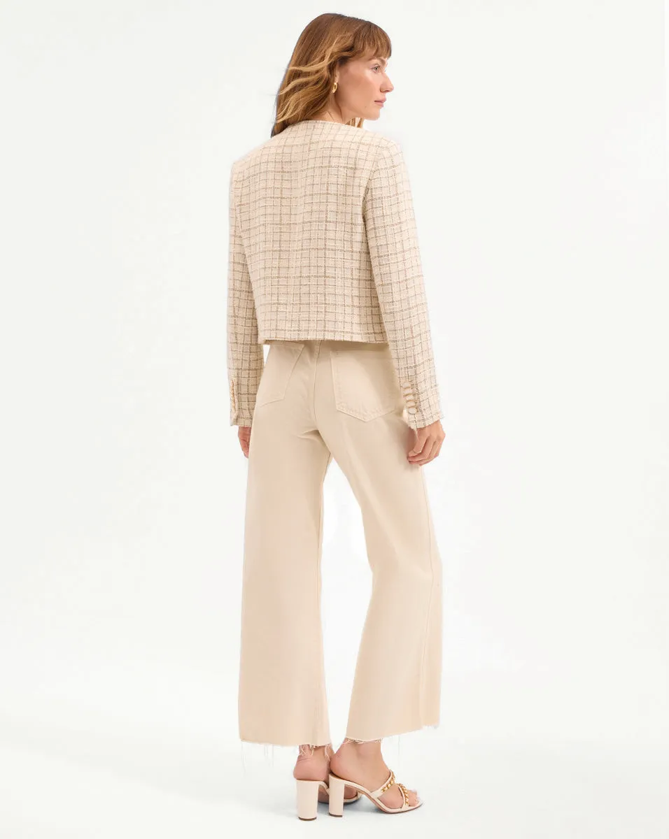 Andrea Metallic Tweed Jacket sold by Ulla Johnson product image thumbnail 5