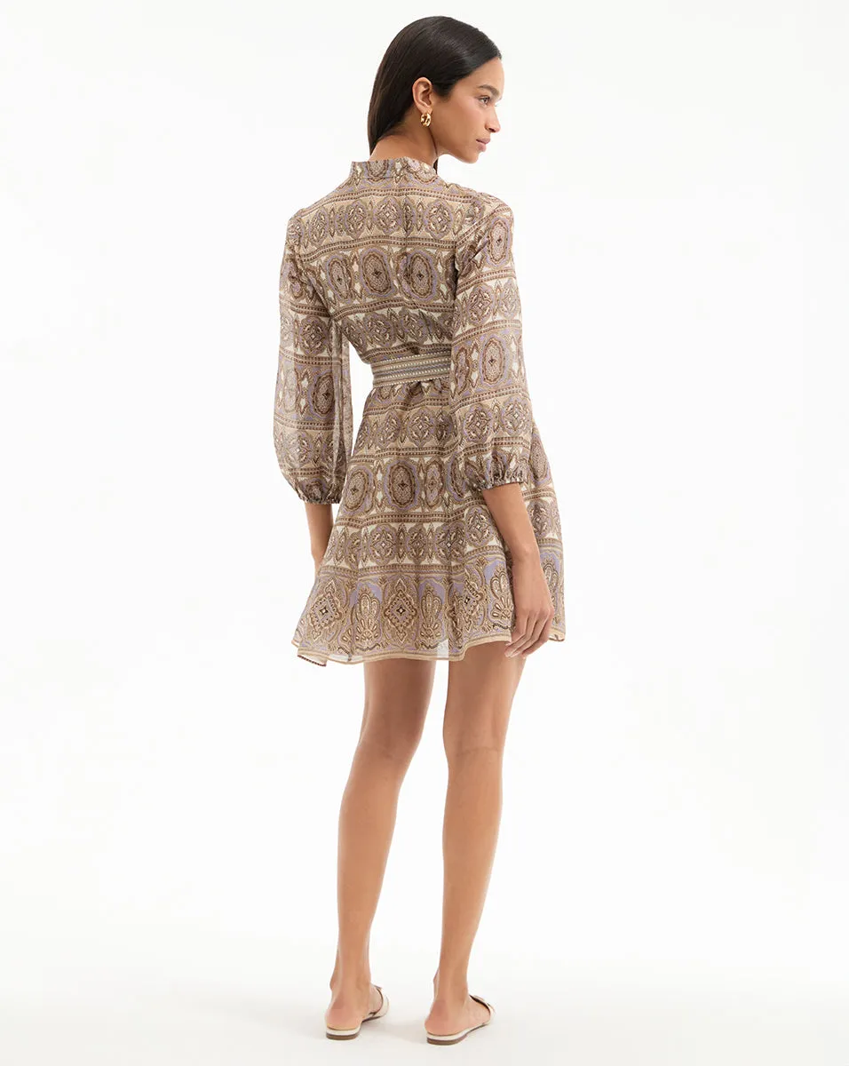 Kumar Silk-Linen Mini Dress sold by Ulla Johnson product image thumbnail 4