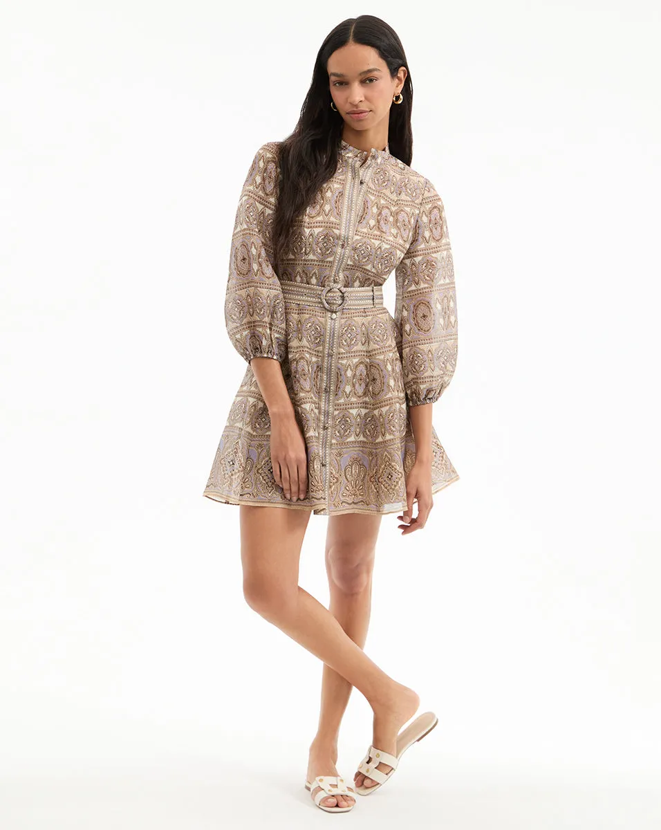 Kumar Silk-Linen Mini Dress sold by Ulla Johnson product image thumbnail 2