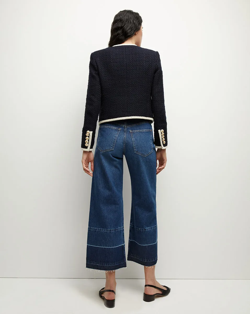 Mabel Collarless Tweed Jacket sold by Ulla Johnson product image thumbnail 3