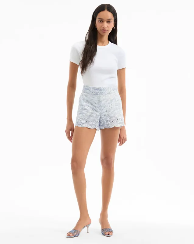 Allen Eyelet Short made by Veronica Beard