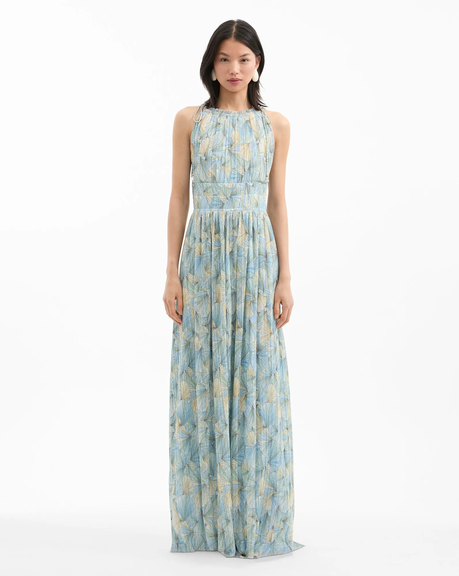 Yardley Pleated Maxi Dress sold by Ulla Johnson