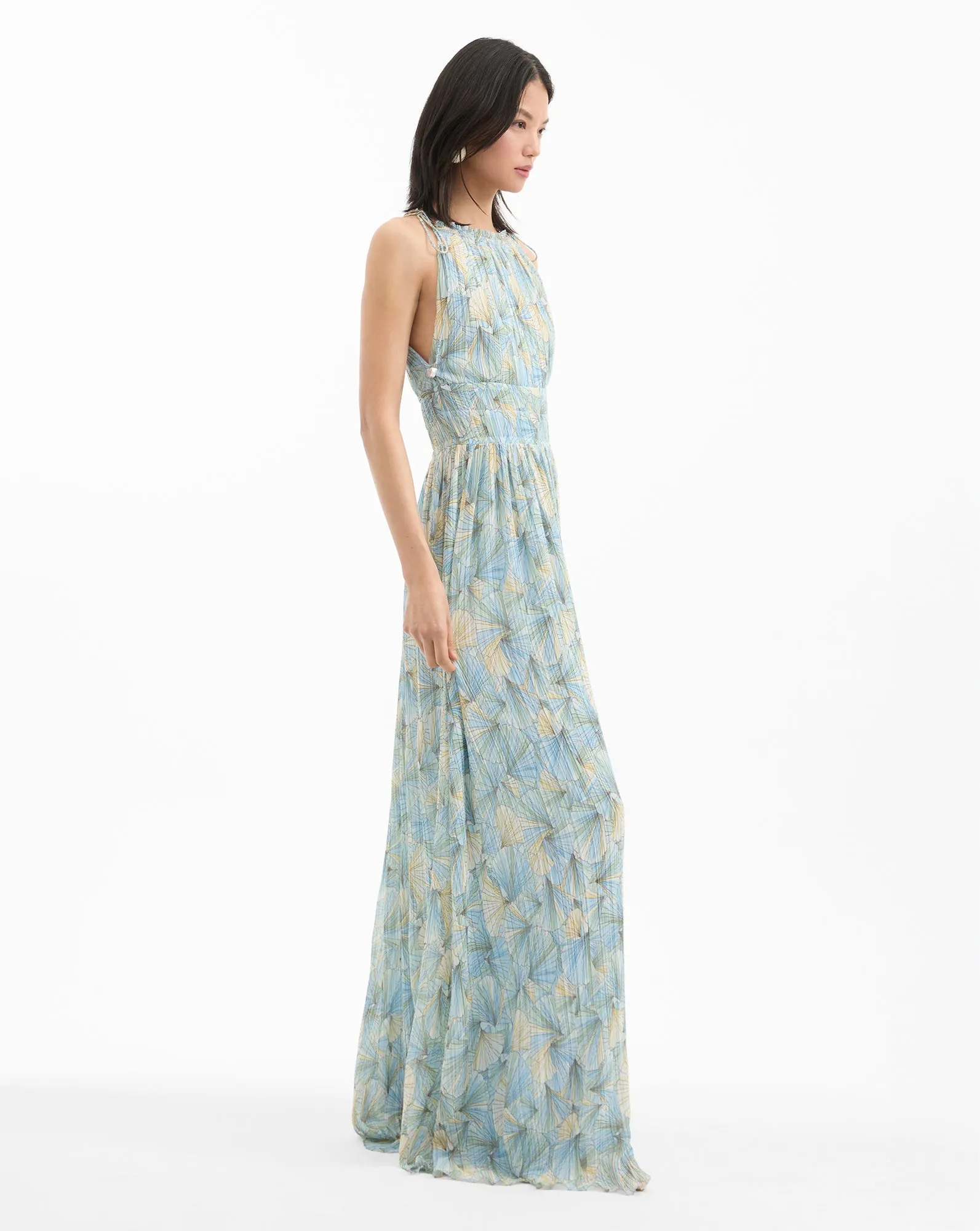 Yardley Pleated Maxi Dress sold by Ulla Johnson product image thumbnail 3