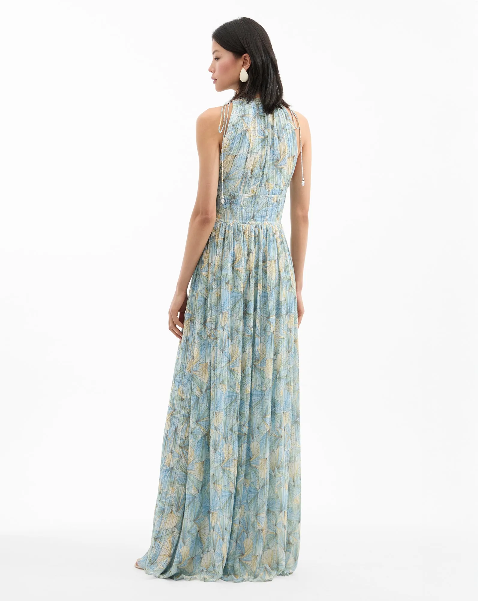 Yardley Pleated Maxi Dress sold by Ulla Johnson product image thumbnail 4